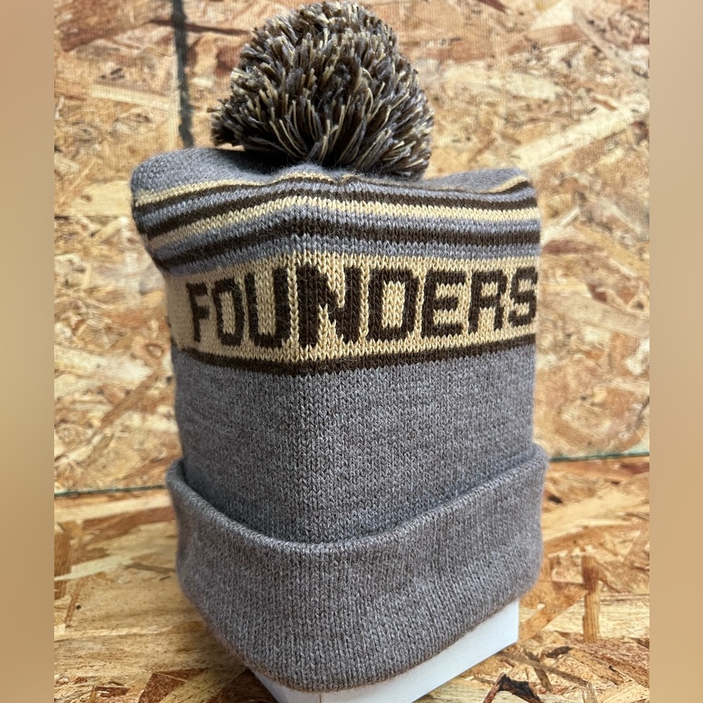 Founder Brewing Co. knit beanie hat